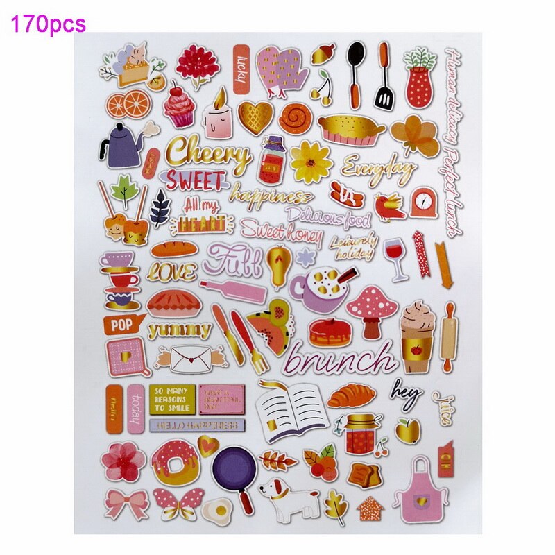 Christmas/Holiday Variety Stickers (124/pack, style options)