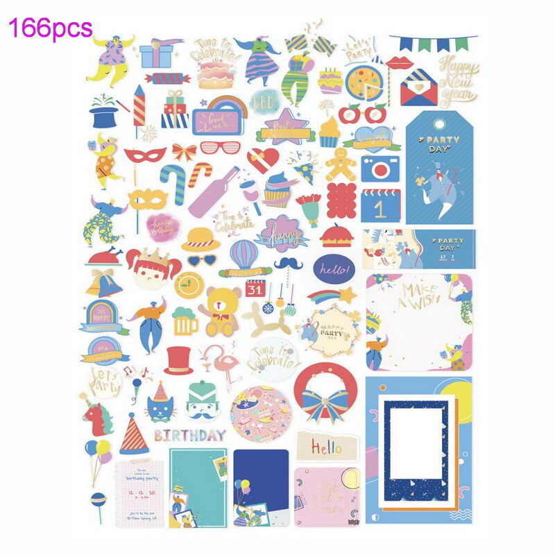 Christmas/Holiday Variety Stickers (124/pack, style options)